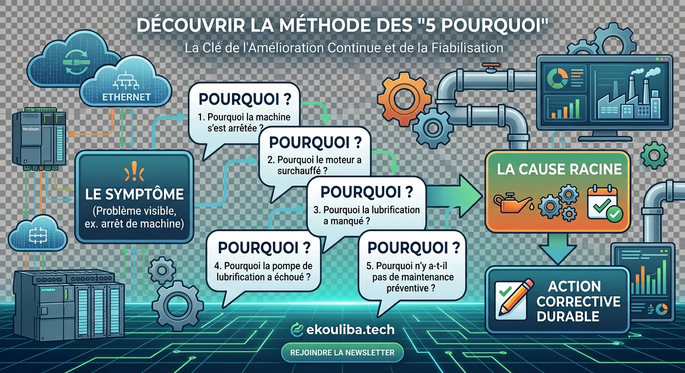 LE GUIDE PRATIQUE DU 5 POURQUOI DE LA PANNE A LA PERFORMANCE DURABLE
