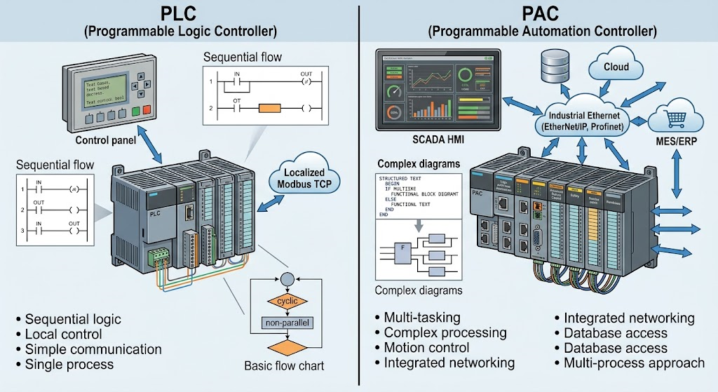 PLC vs PAC : QUELLE EST LA VRAIE DIFFERENCE